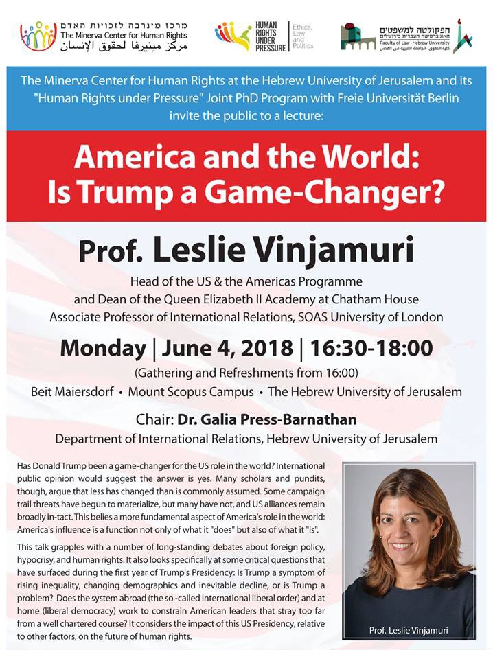 America and the World Is Trump a Game-Changer