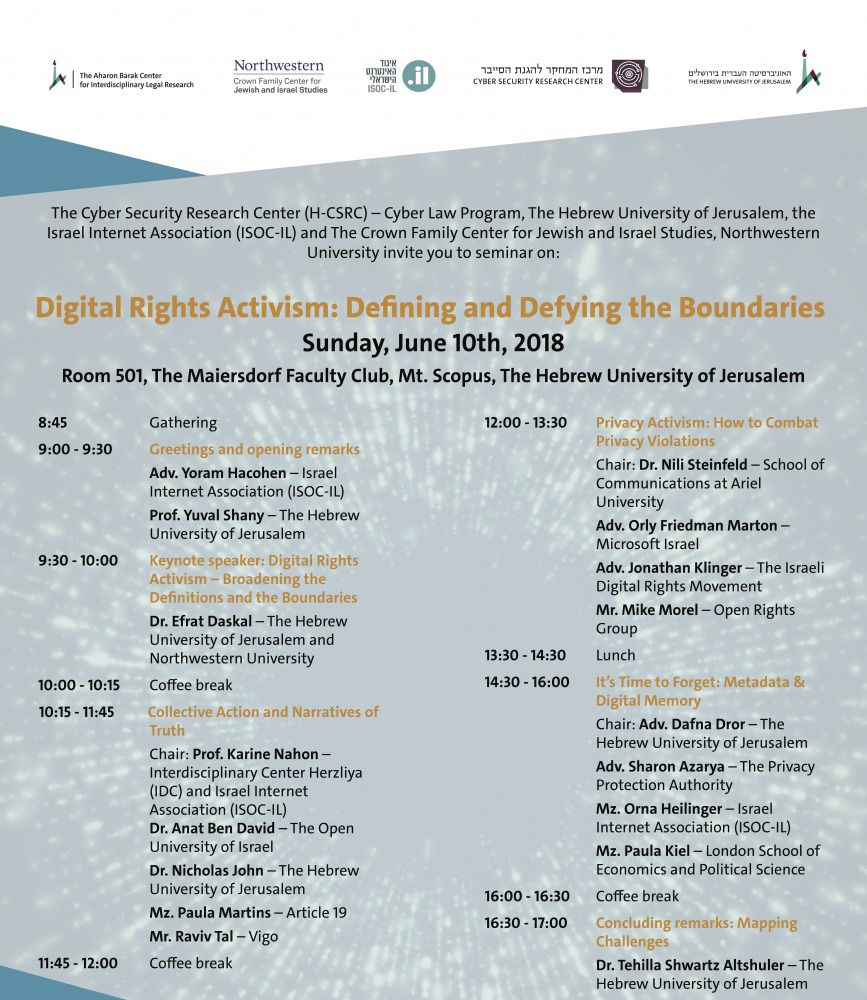 Digital Rights Activism: Defining and Defying the Boundaries