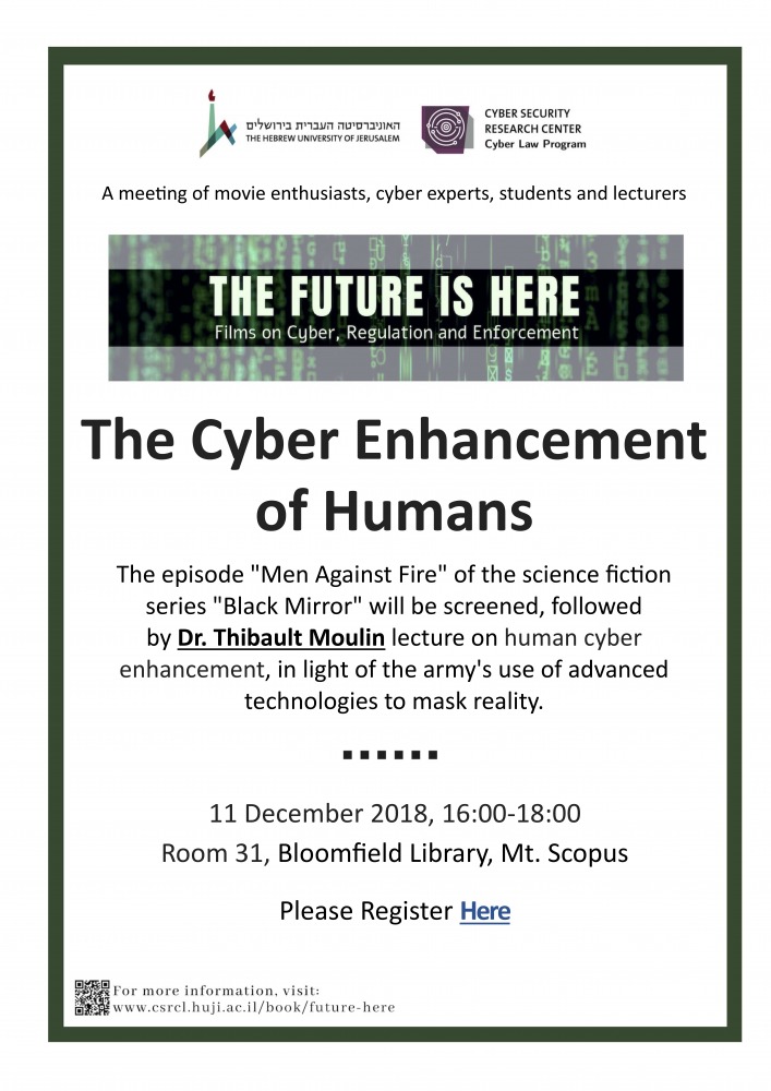 Cyber Enhancement of Humans