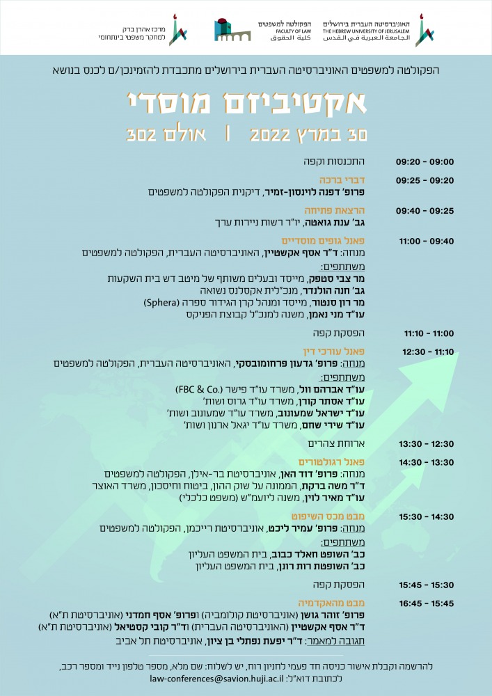 אקטיביזם מוסדי