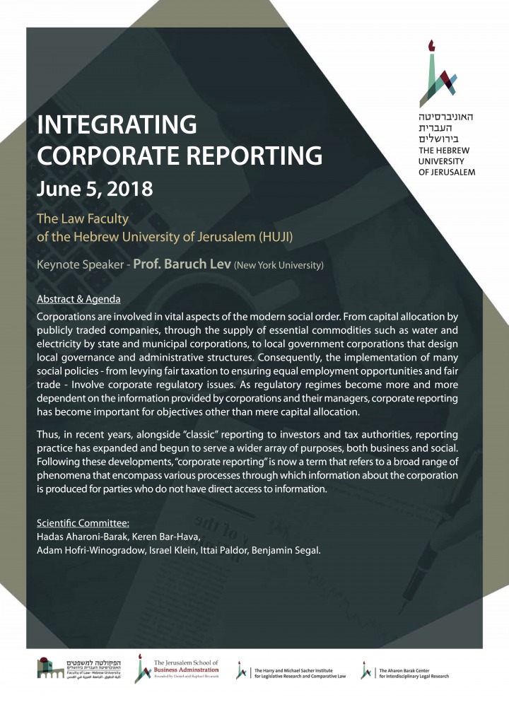 Integrating Corporate Reporting