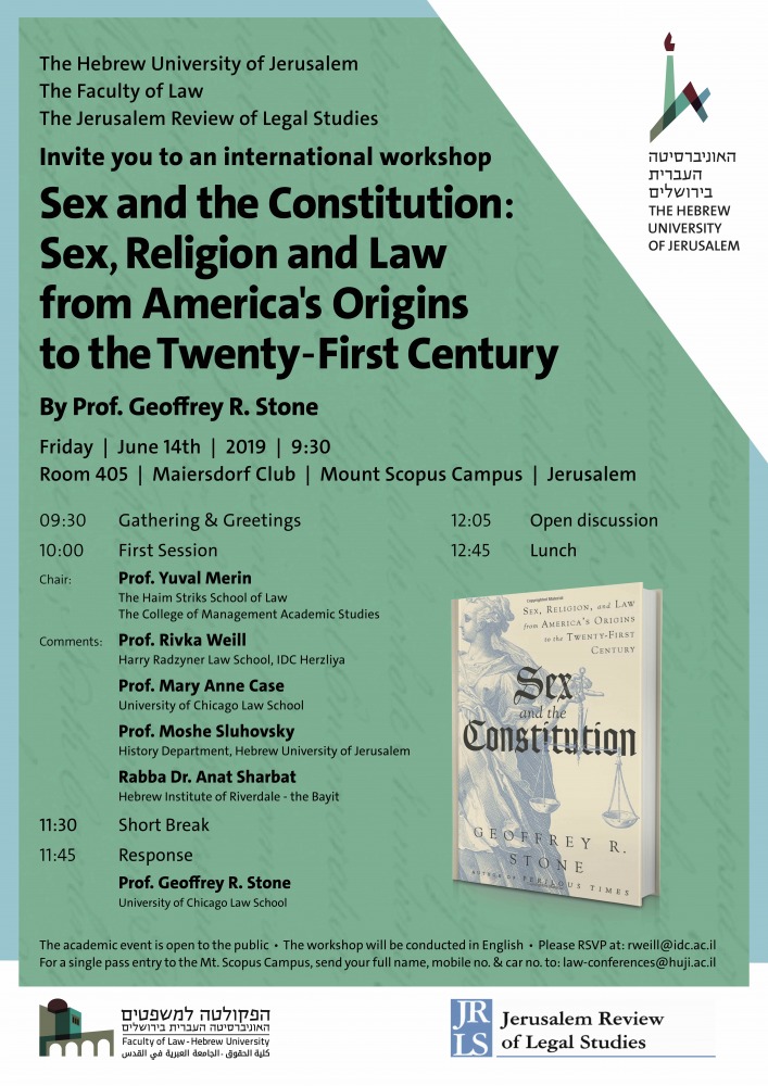 Sex and the Constitution- Sex, Religion and Law from America's Origins to the Twenty-First Century