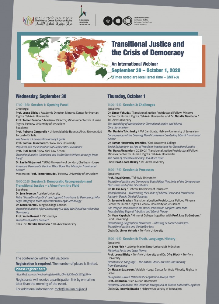 Transitional Justice and the Crisis of Democracy